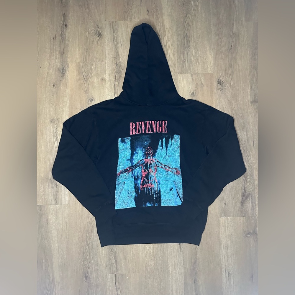 Revenge x Nirvana Silver ‘Black’ Hoodie